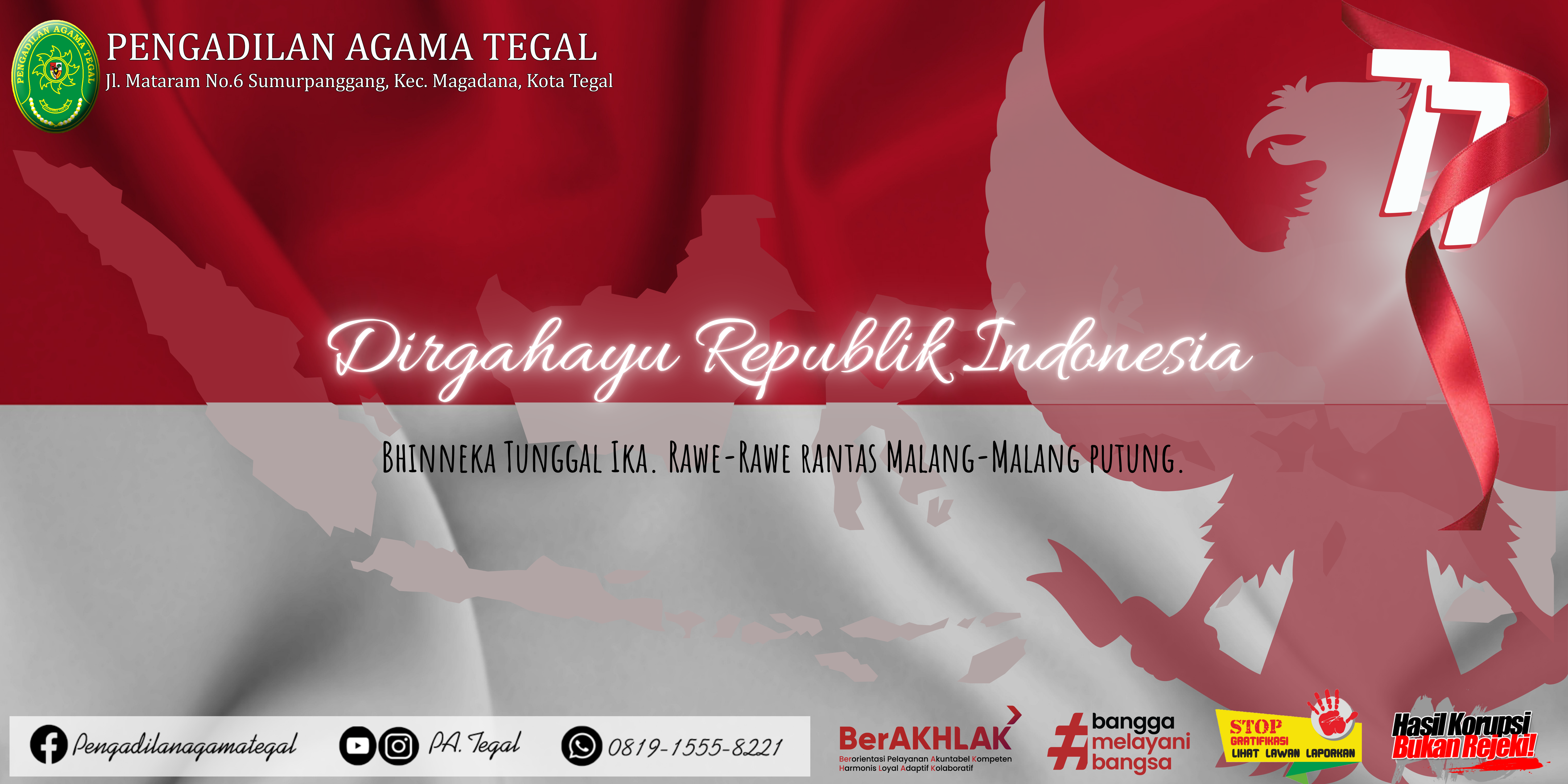 DIRGAHAYU REPUBLIK INDONESIA KE 77